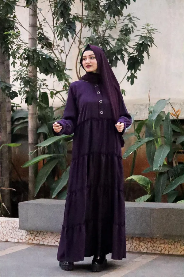 Purple_Nida_Ruffled_Dress_For_Women