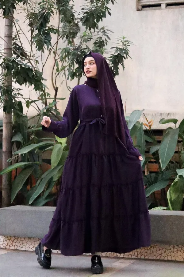 Purple_Nida_Ruffled_Dress_For_Women