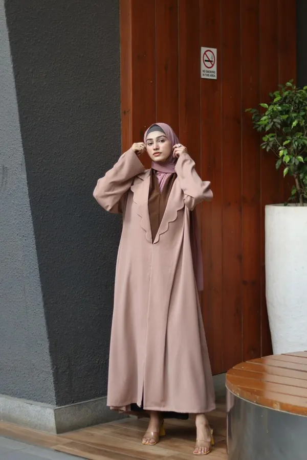 Brown_Beige_Premium_Fabric_Coat_Style_Abaya_For_Women