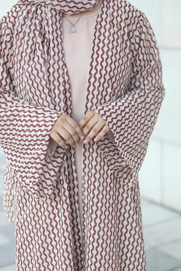 Mauve_Georgette_Zig_Zag_Printed_Abaya_With_Hijab_For_Women