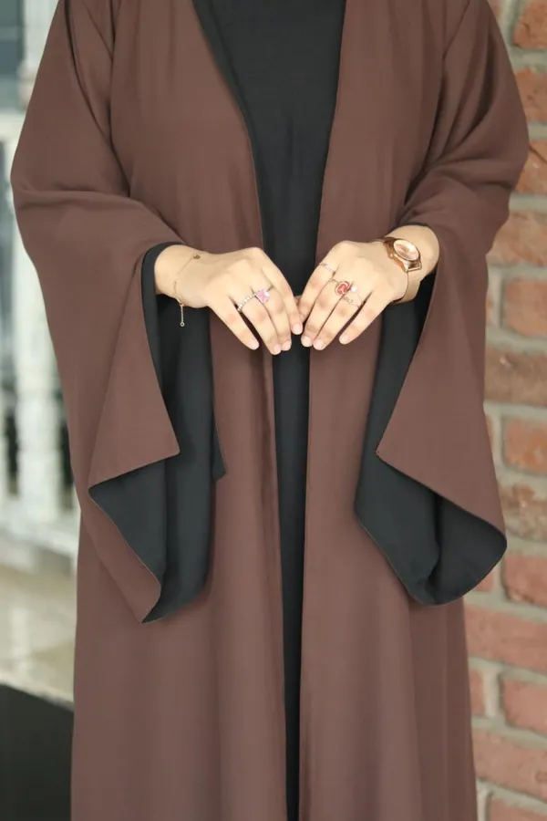 Brown_Black_Reversible_2-In-1_Shrug_For_Women