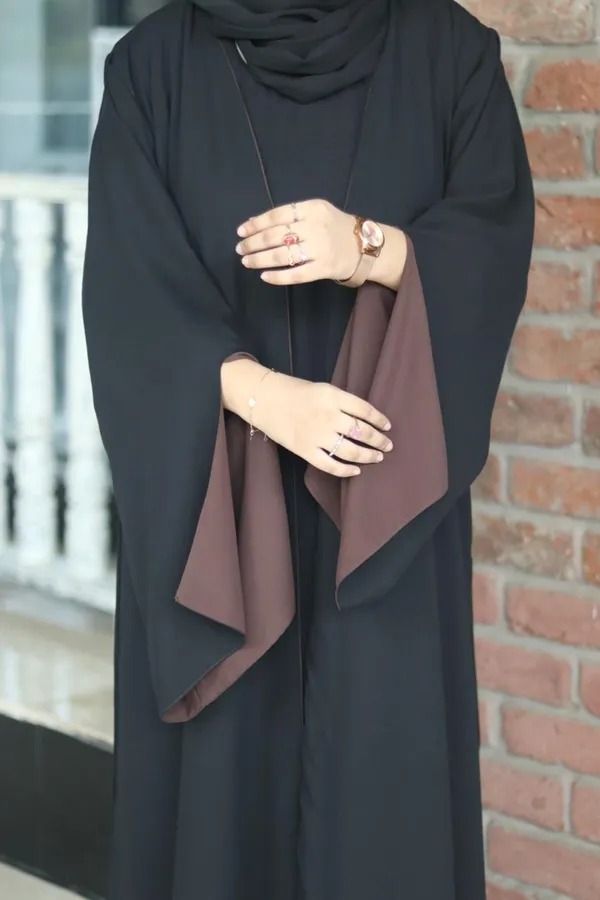 Brown_Black_Reversible_2-In-1_Shrug_For_Women