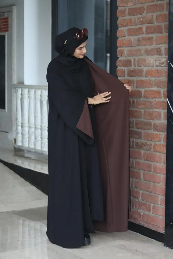 Brown_Black_Reversible_2-In-1_Shrug_For_Women