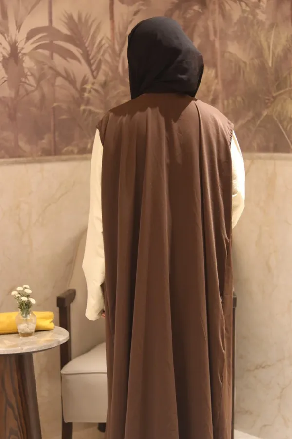 Brown_Nida_Sleeveless_Slit_Inner_For_Women