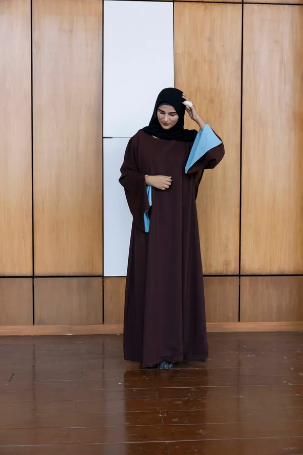 Brown_Blue_Reversible_2-In-1_Abaya_For_Women