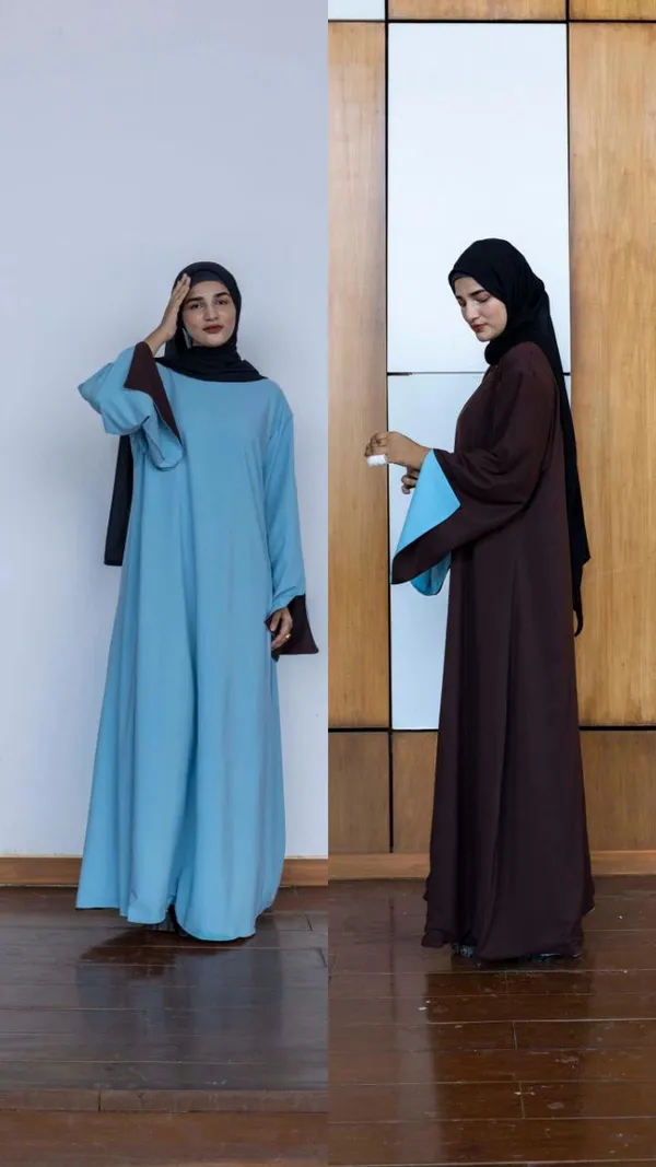 Brown_Blue_Reversible_2-In-1_Abaya_For_Women