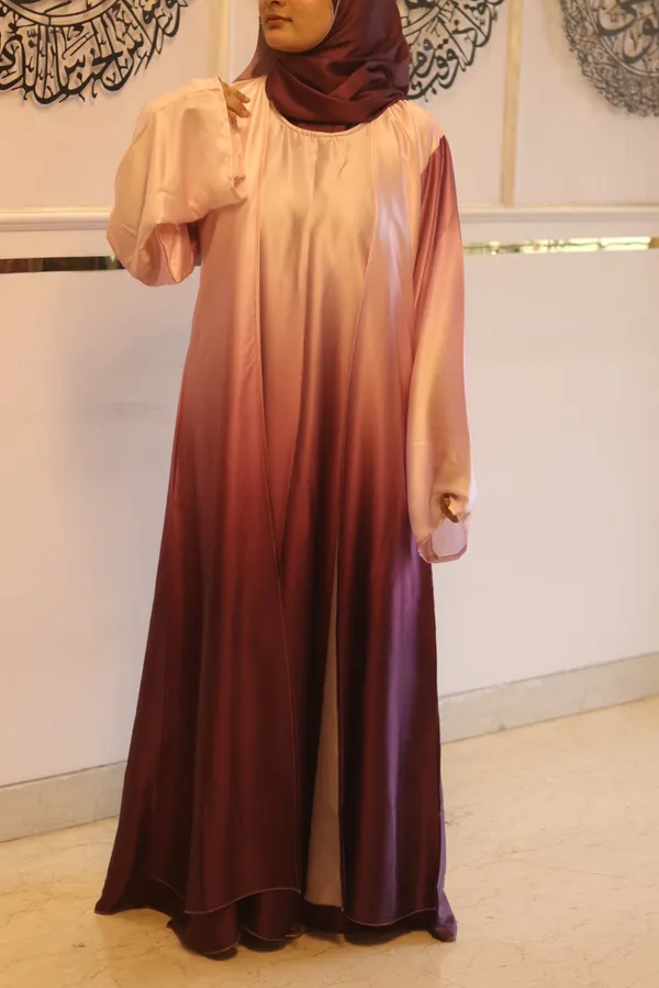 Purple_Ombre_Abaya_With_Matching_Hijab_For_Women