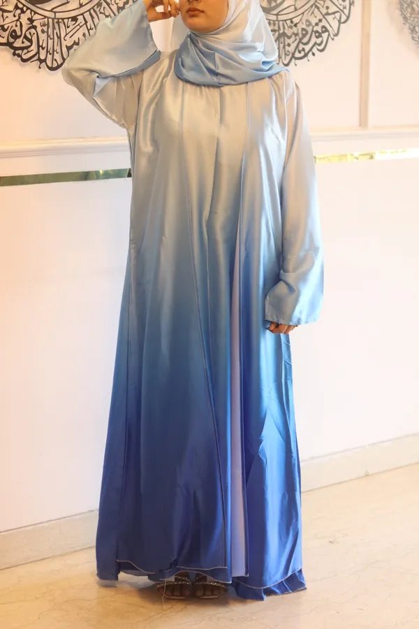 Blue_Ombre_Abaya_With_Matching_Hijab_For_Women