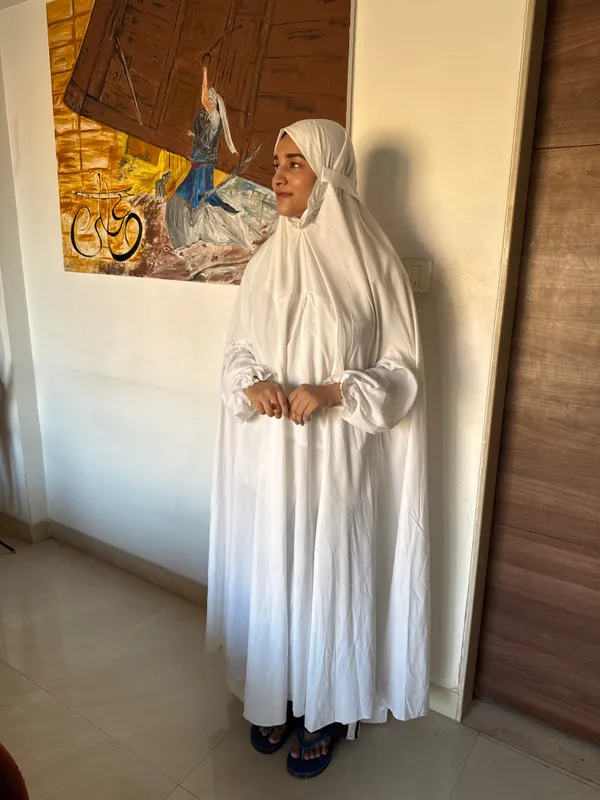 White_Full-Length_Jilbab_Set_With_Niqab_And_Pockets_For_Women