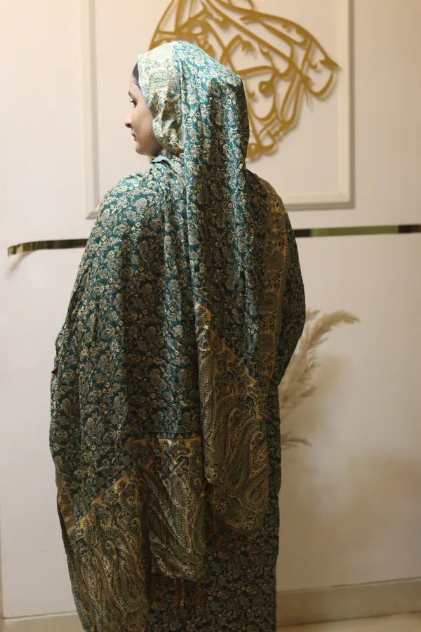 Emerald_Green_Pashmina_Front_Open_Abaya_With_Hijab_For_Women