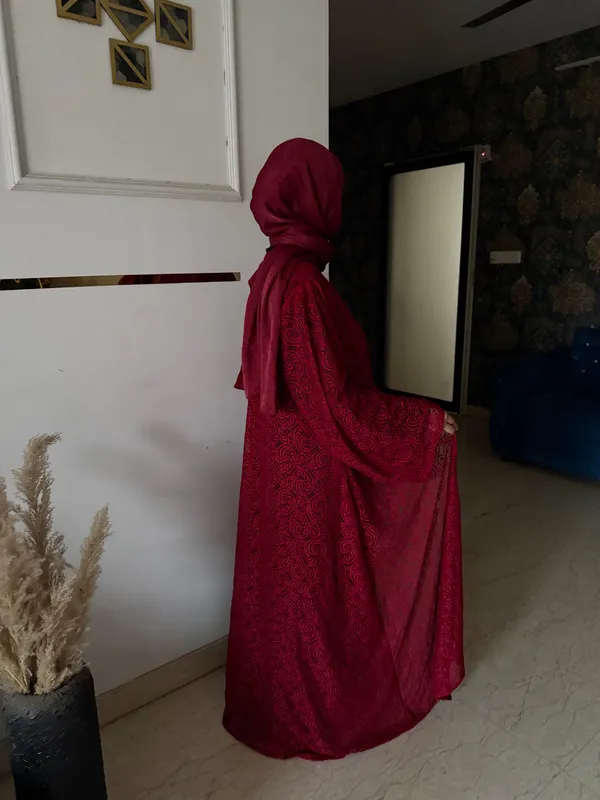 Red_Lace_Baroque_Shrug_Modest_Evening_Cardigan_For_Women