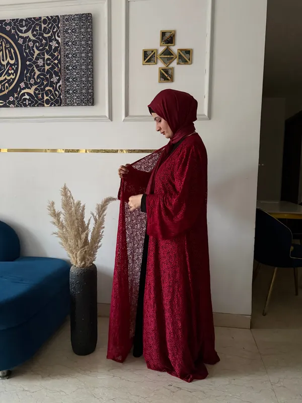 Red_Lace_Baroque_Shrug_Modest_Evening_Cardigan_For_Women