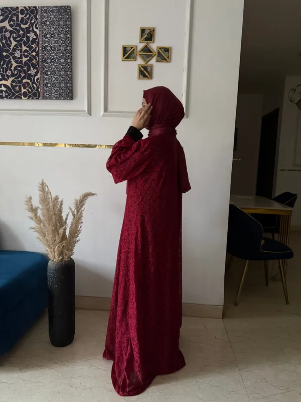 Red_Lace_Baroque_Shrug_Modest_Evening_Cardigan_For_Women