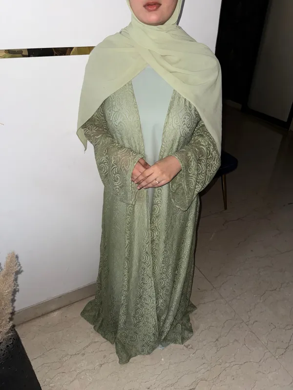 Sage_Green_Lace_Shimmer_A-Line_Shrug_For_Women