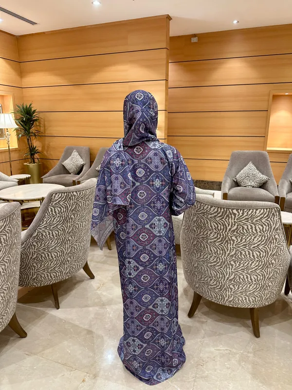 Lilac_Nida_Full_Set_Abaya_With_Matching_Hijab_For_Women