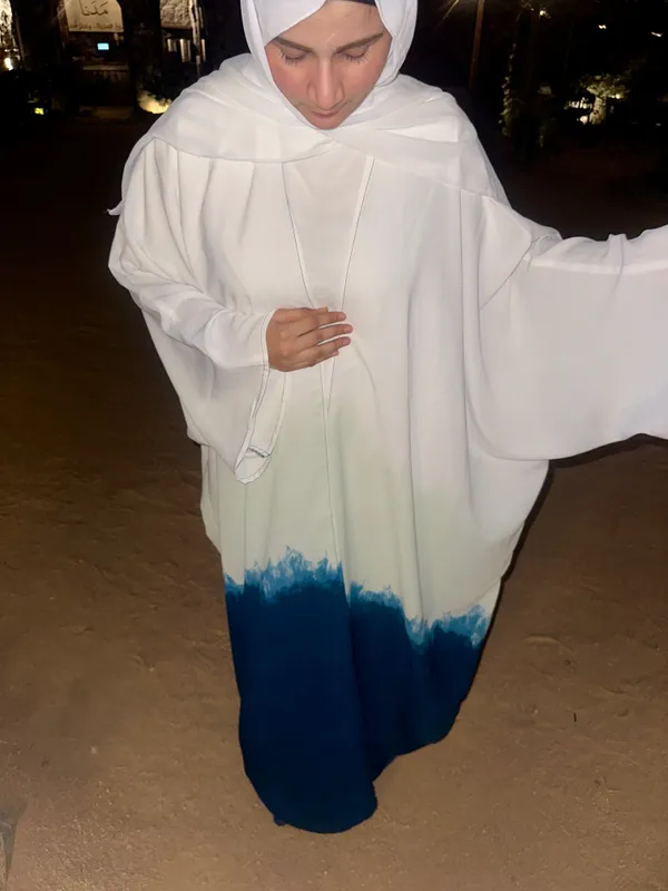 Blue_Ombre_Stone-Work_Shrug_Set_With_Hijab_For_Women