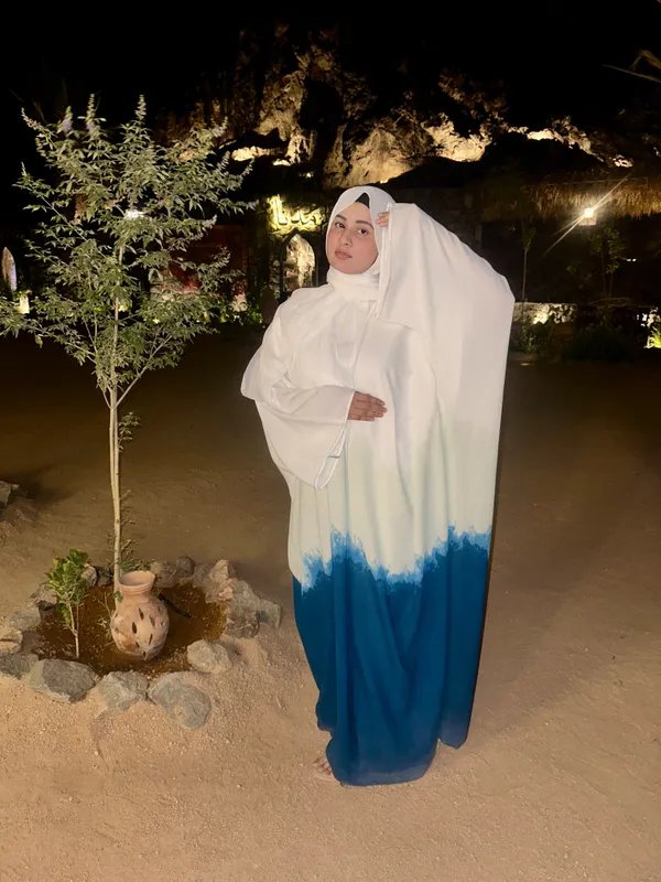 Blue_Ombre_Stone-Work_Shrug_Set_With_Hijab_For_Women