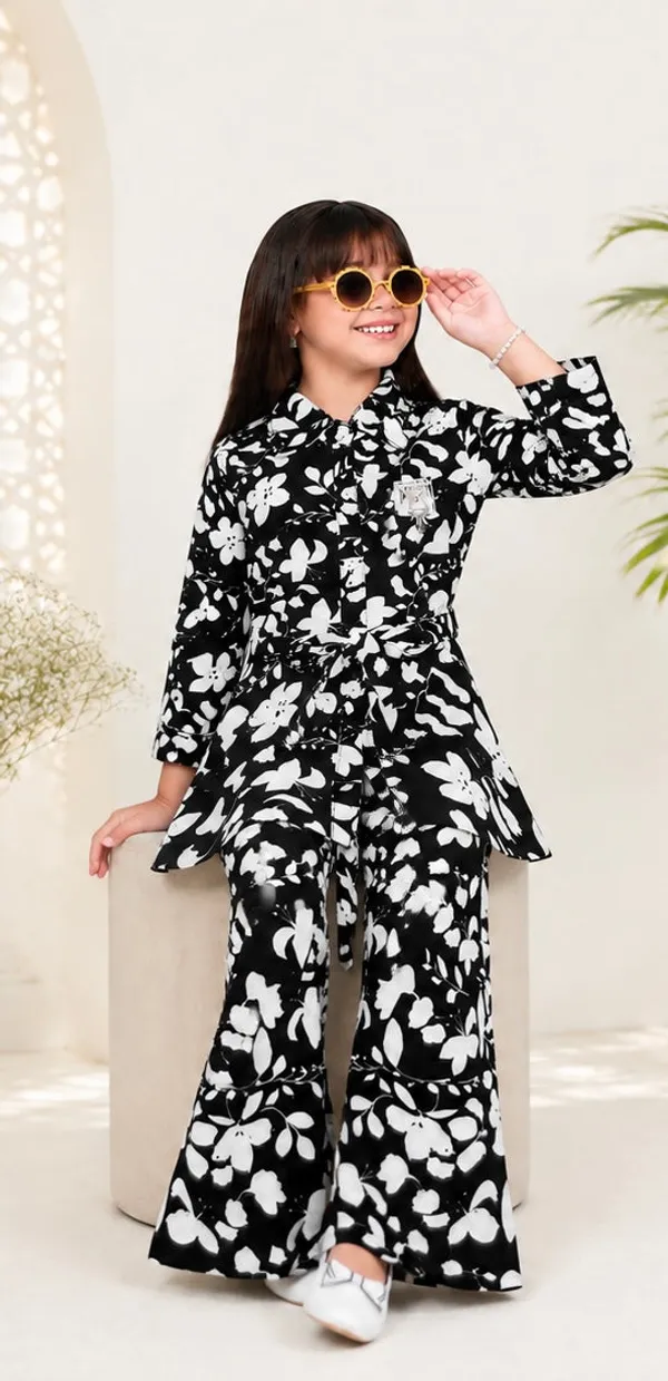 Black_White_Cotton_Floral_Cord_Set_For_Girls