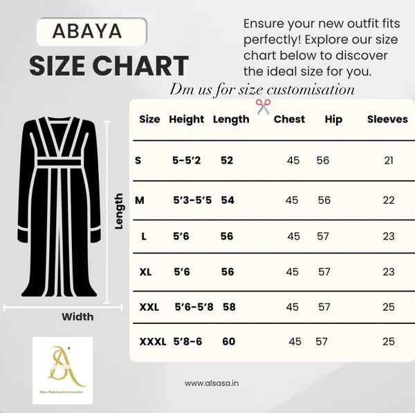 Black_Georgette_Polka_Dot_Abaya_With_Inner_Slit_Hijab_For_Women