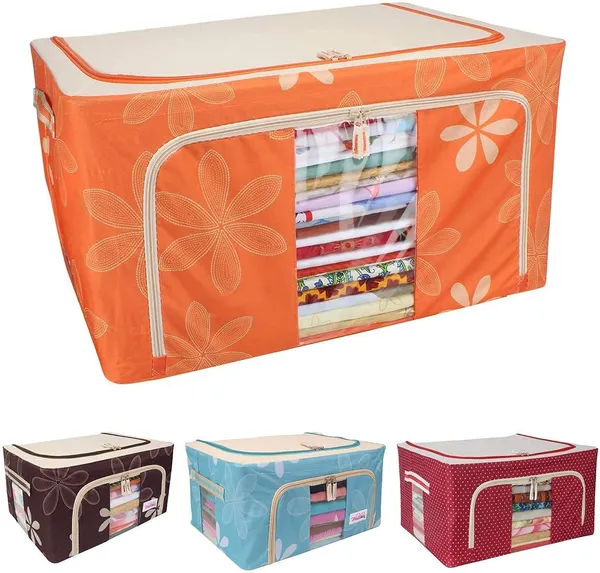 Steel_Frame_Fabric_Storage_Box_Organizer