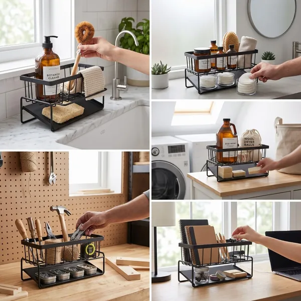 Kitchen_Sink_Organizer_With_Drain_Tray