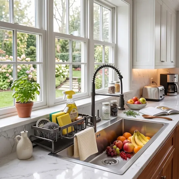 Kitchen_Sink_Organizer_With_Drain_Tray