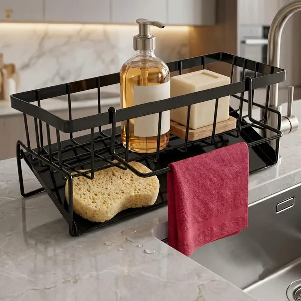 Kitchen_Sink_Organizer_With_Drain_Tray