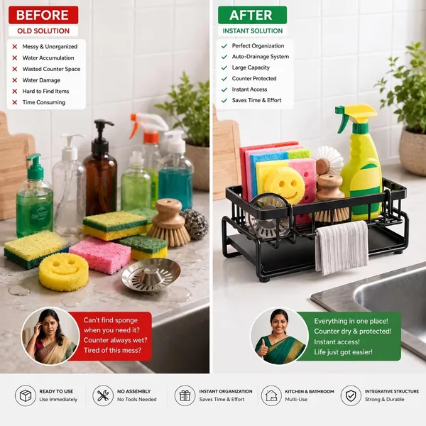 Kitchen_Sink_Organizer_With_Drain_Tray