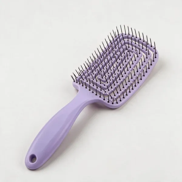 Cevonix_Lavender_Curved_Vented_Detangling_Hair_Brush