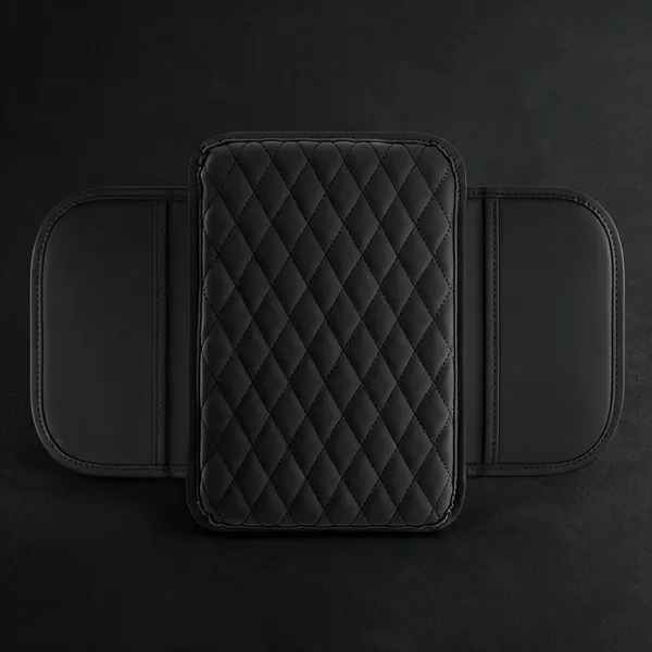 Microfiber_Leather_Car_Center_Console_Armrest_Cover_With_Storage