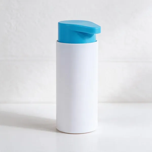 Metal_Blue_Sink_Organizer_With_Soap_Dispenser