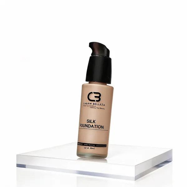 Charm_Belleza_Silk_Liquid_Foundation_Caramel