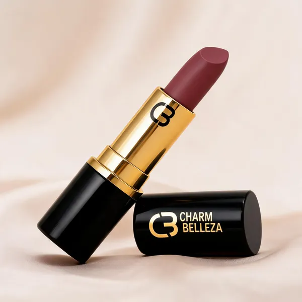 Charm_Belleza_Wine_Glow_Moisturizing_Creamy_Matte_Lipstick