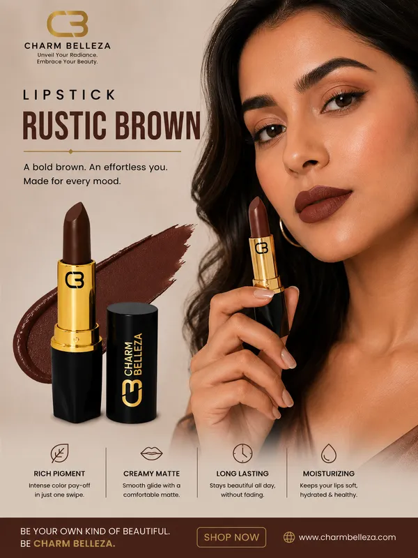 Charm_Belleza_Rustic_Brown_Lipstick