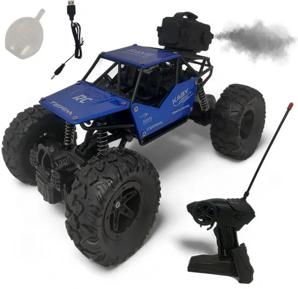 Vcares_Off_Roader_Rock_Crawler_Car_Blue_With_Mist_Smoke_And_Fully_Remote_control-B12_(Multicolor)
