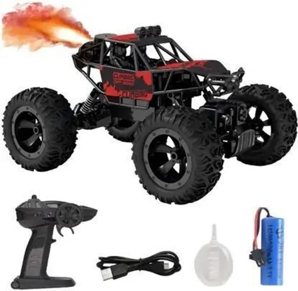 Vcares_Remote_Control_Car_Big_Size_Rock_Crawler_Water_Mist_Smoke_Effect_Spray_RC_Car-N1_(Multicolor)