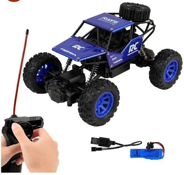 Vcares_RC_Climbing_Rock_Crawler_Monster_Truck,_RC_Car_with_Battery_&_USB_Charger-E96_(Multicolor)