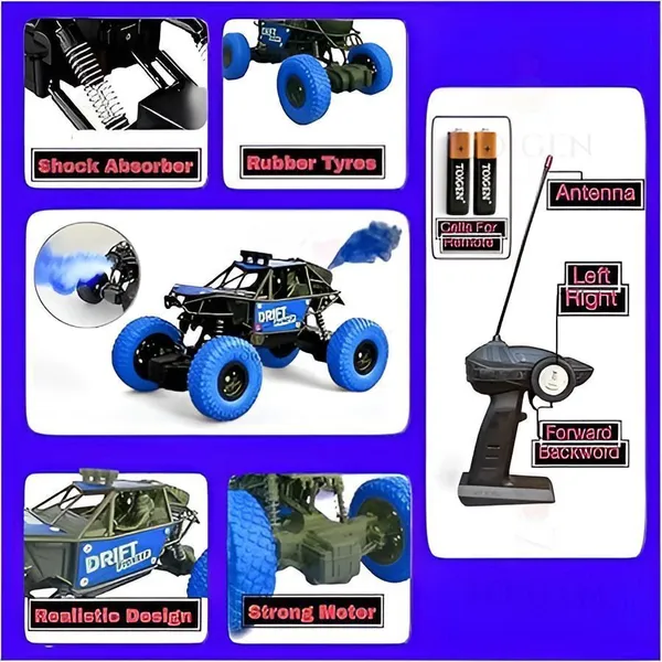 Vcares_Rechargeable_RC_4x4_Off-Road_Rock_Crawler_with_Spray_Feature_Toy-B84_(Multicolor)