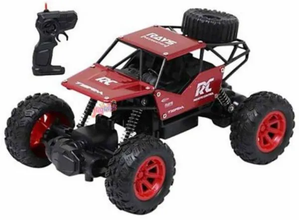 Vcares_Four_Wheel_Drive1:18_Metal_Alloy_Body_Remote_Control_Rock_Crawler-R38_(Multicolor)