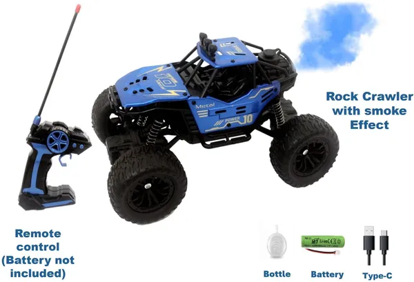 Vcares_RC_Rock_Crawler_Car_with_Smoke_Effect_&_LED_Lights_Remote_Control_Toy-R87_(Multicolor)