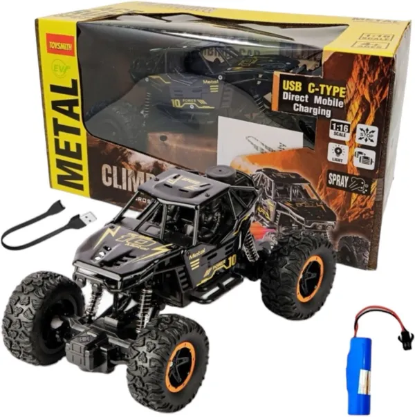 Vcares_Remote_Control_Metal_Car_for_Kids_with_Mist_Smoke_Monster_Truck_rock_crawler-A6_(Multicolor)