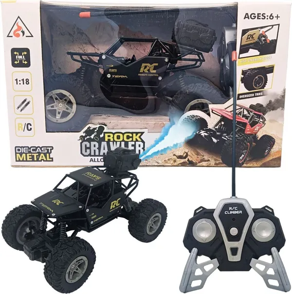 Vcares_Remote_Control_Metal_Rock_Crawler_monster_Car_with_Smoke_mist_Effect_for_kids-D2_(Multicolor)