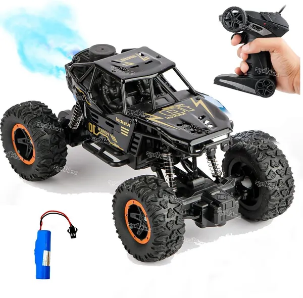 Vcares_Remote_Control_RC_Rock_Crawler_Car_Toy_for_Kids_with_Smoke_Effect-A16_(Multicolor)