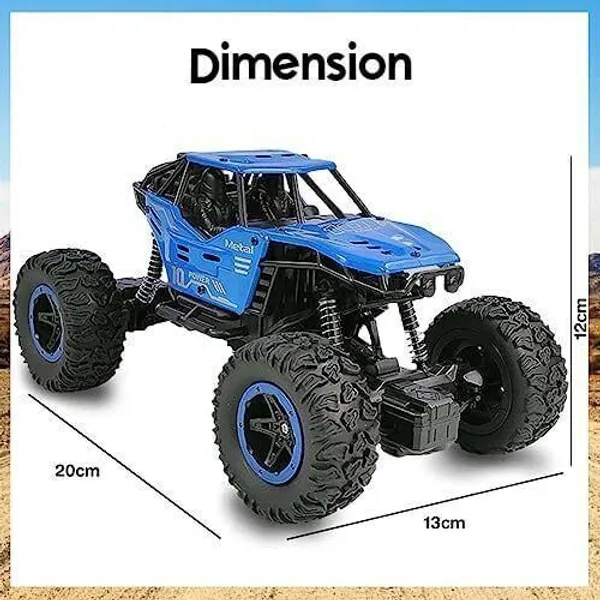 Vcares_RC_Rock_Crawler_Car_for_Kids_Boys_and_Girl_Both_with_Mist_Smoke_Monster_Truck-N2_(Multicolor)