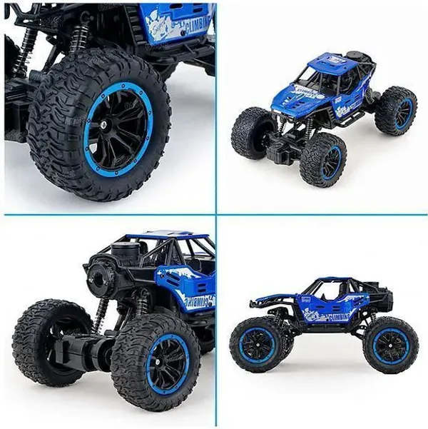 Vcares_RC_Rock_Crawler_Car_for_Kids_Boys_and_Girl_Both_with_Mist_Smoke_Monster_Truck-N2_(Multicolor)