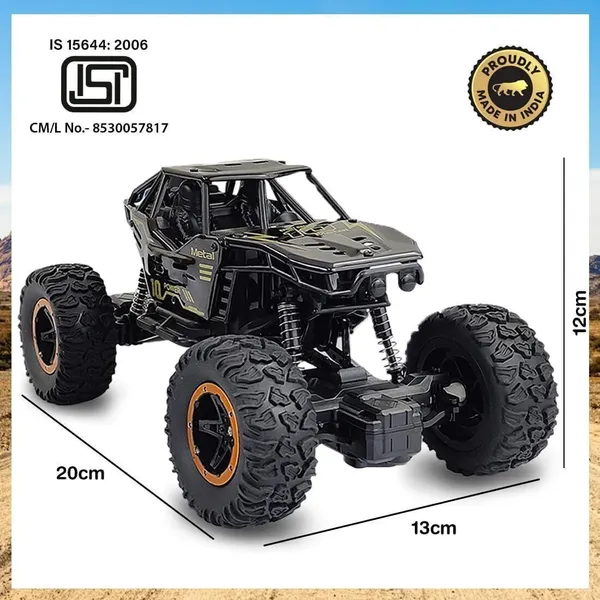 Vcares_Remote_Control_Metal_Car_for_Kids_with_Mist_Smoke_Monster_Truck_rock_crawler-E29_(Multicolor)