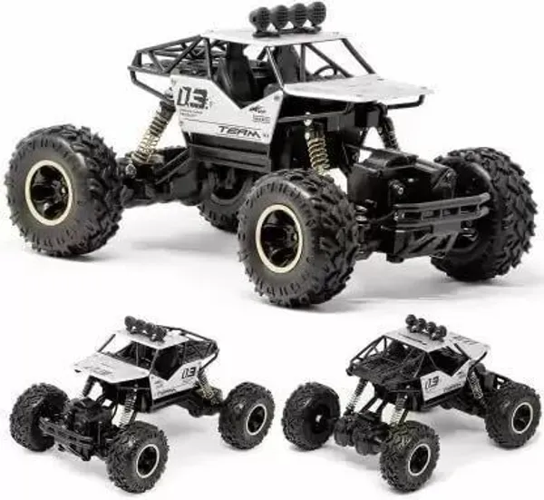 Vcares_RC_Rock_Crawler_Vehicle_Car_4_WD_Shaft_Drive_High_Speed_Remote_Control-E51_(Multicolor)