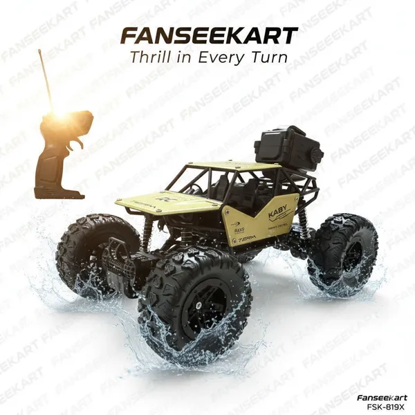 Vcares_Golden_Off-Road_RC_Car_for_Kids,_Remote_Control_Car-E68_(Multicolor)