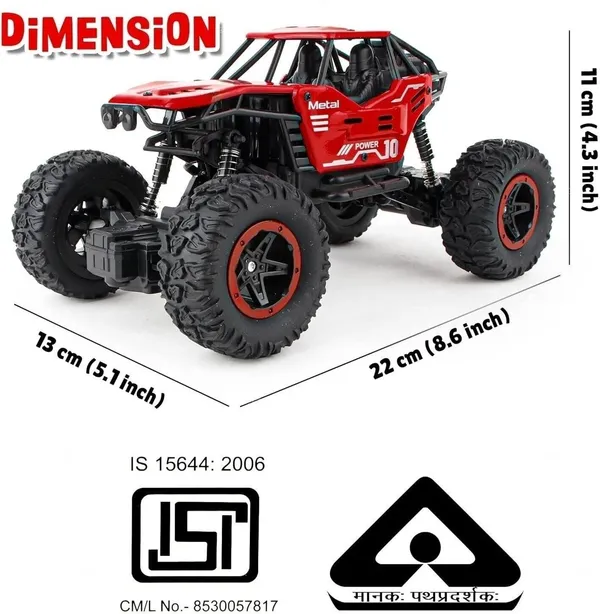 Vcares_Off-Road_Rock_Crawler_Monster_Truck_-_Rechargeable_with_Mist_Smoke_Feature-R2_(Multicolor)