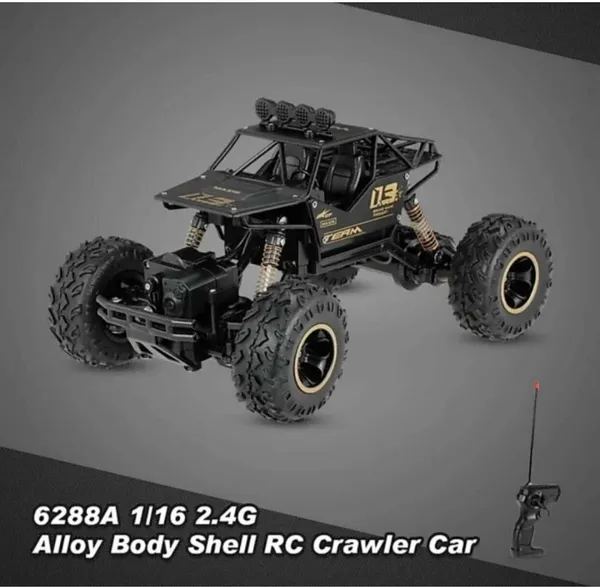 Vcares_Four_Wheel_Drive1:16_Metal_Alloy_Body_Remote_Control_Rock_Crawler-B32_(Multicolor)